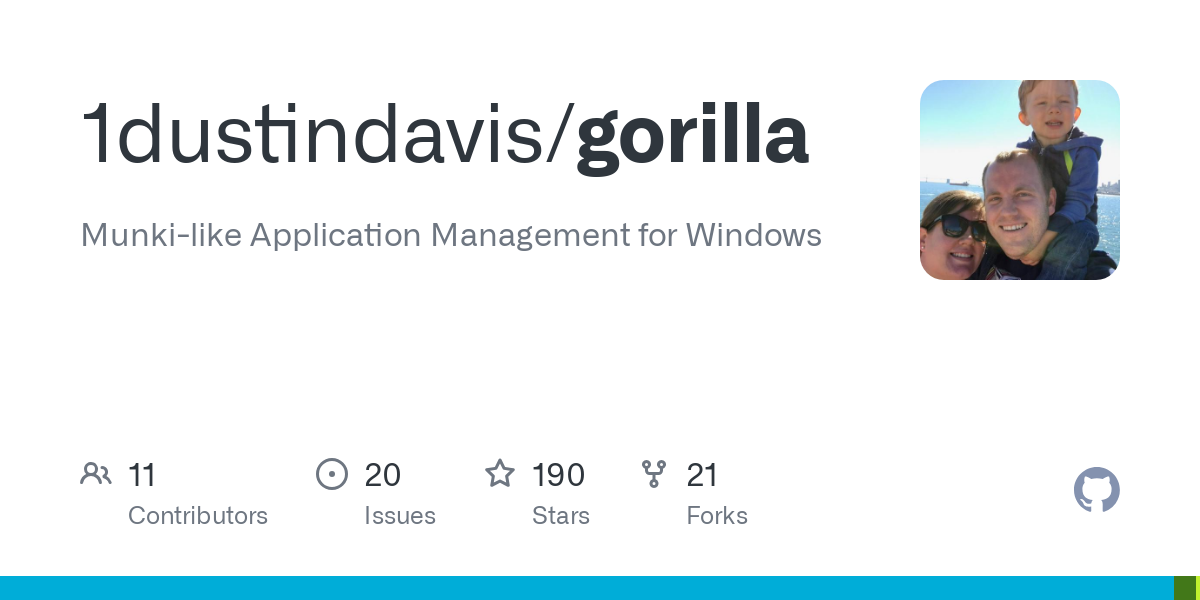 GitHub - 1dustindavis/gorilla: Munki-like Application Management for Windows