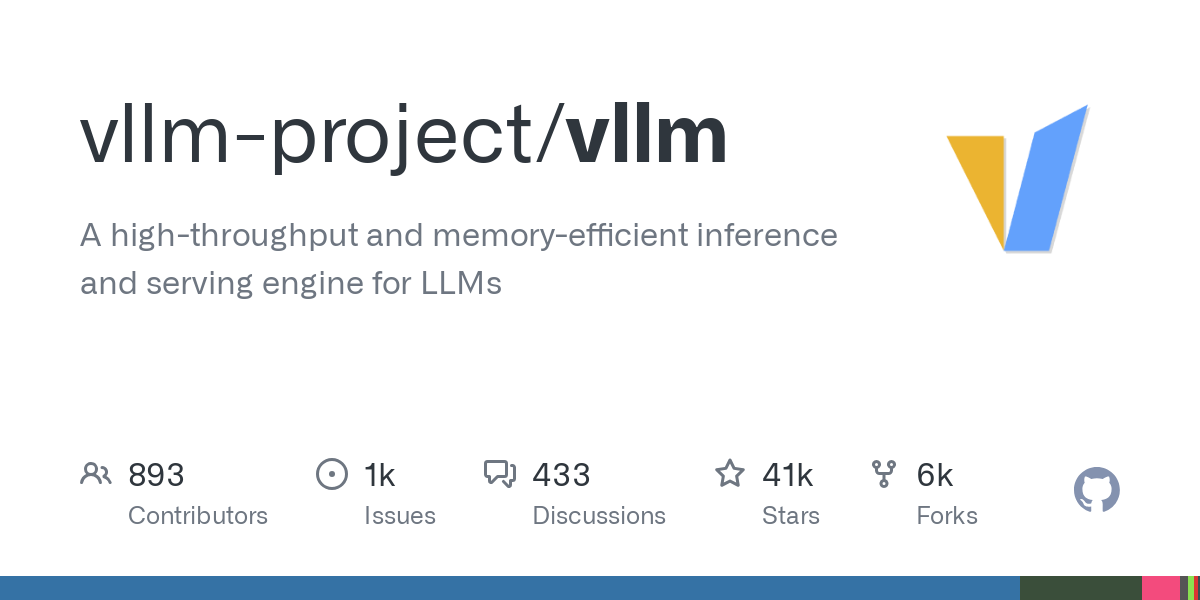 GitHub - vllm-project/vllm: A high-throughput and memory-efficient inference and serving engine for LLMs