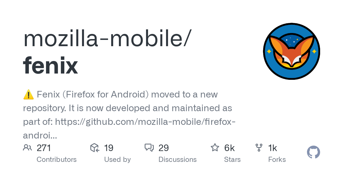 Issues · mozilla-mobile/fenix